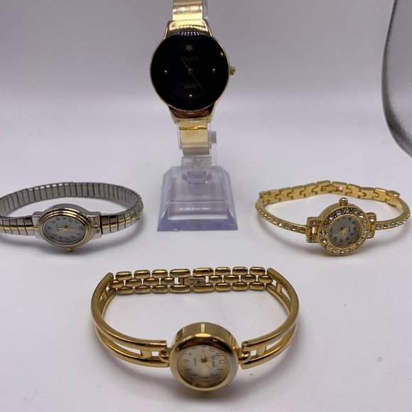 NO BRAND Accessories - 🐱 3 for 10. 4 LADIES WATCHES WITH NEW BATTERIES & RUNNING